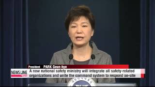 President Park addresses nation on ferry disaster