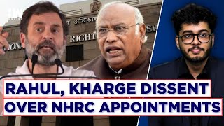 What Congress' Rahul Gandhi, Kharge Said In Dissent Note Over 'Flawed Exercise' Of NHRC Appointments