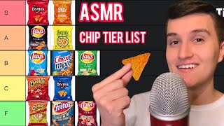 ASMR Chips Tier List \u0026 Chip Eating Mukbang