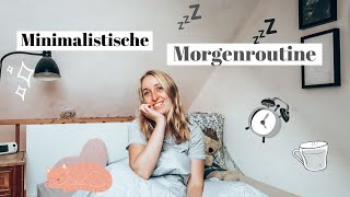 MINIMALISTISCHE MORGENROUTINE FÜR DIE ARBEIT mit KATZE| Minimalismus am Morgen, bewusst leben