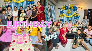 Xorako 6th birthday chai hamile yasari celebrate garim hai sathi haru😊#birthday #vlog