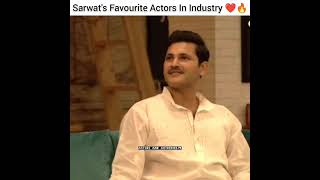 Sarwat Gillani Favorite Actor In Industry |Whatsapp Status |Pakistani Celebrities