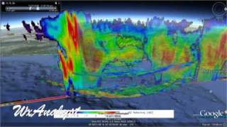 COLLADA Computing Hurricane Dolly Demo