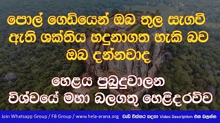 පොල්ගෙඩියෙන් ඔබ තුල සැගවී ඇති ශක්තිය හදුනාගැනීම | සත්‍ය සොයා සුව අරණ | History of Sri Lanka