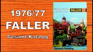 FALLER 76/77 Gesamt-Katalog -CATALOGUE (4K)