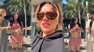 Karol G Meets Yailin During Rehearsals for the Billboard Awards. She Says Yailin Isn't Up to the ...