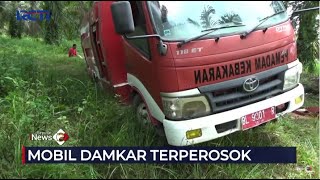 Sulit Akses Lokasi Kebakaran,Mobil Damkar di Aceh Terperosok di Lahan Gambut #SeputariNewsPagi 12/09