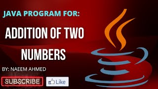 Addition of two numbers in java(without user input) |Using #NetBeans| Codingna