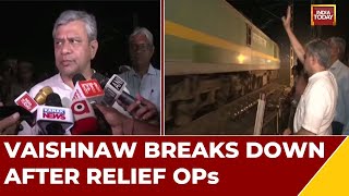 Ashwini Vaishnaw In Balasore For Over 51 Hrs, Rail Minister At Forefront Of Relief Ops In Balasore