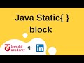 Java Static Initializer Block