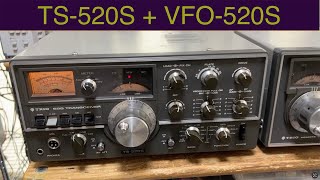 TS-520S + VFO-520S 修理完了【2023/07/13】