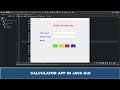 Java GUI Tutorial #38 - Make A Calculator App Using Java GUI
