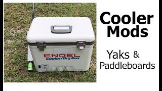 My Engel Cooler Mods for Paddle Boarding - Tips with Ty