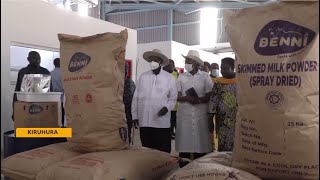 Adding value on milk; Museveni commissions Dairy Processing Factory in Nyabushozi, Kiruhura district