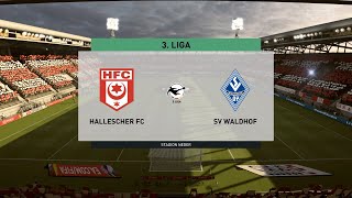 FIFA 20 | Hallescher vs Mannheim Waldhof - 3. Liga | 09/06/2020 | 1080p 60FPS