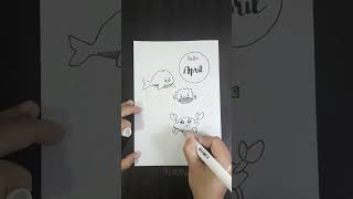 Drawing: Doodle Fish | Hello April 2023