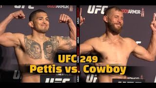UFC 249 Official Weigh-Ins: Cowboy Cerrone vs Anthony Pettis