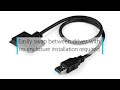 startech.com sata to usb cable usb 3.0 to 2.5 sata iii hard drive adapter external conv reviews