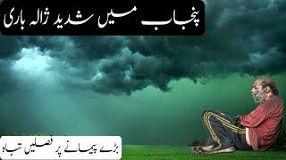 Weather Updates | Panjab Mein Tez Barish, Sarkein Talaab ban Gain | شدید ژالہ باری | Heavy Rain