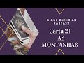 Como Ler o Baralho Cigano - Carta Nº21 - A MONTANHA