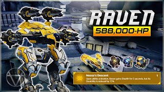 [WR] 🔥 10.3 Million DAMAGE w/ 1 Raven (Immortal) – Mk3 Gameplay | War Robots