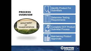 Understanding DOT Processes - Webinar Training by Dayton Superior®