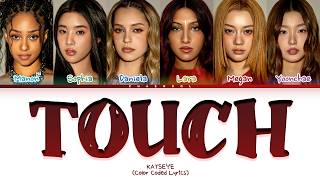 Katseye Touch Lyrics Color Coded Lyrics