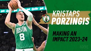 Kristaps Porzingis' big impact for the Celtics in 2023-24 | Celtics Highlights