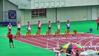 H29年度 高校新人埼玉県大会 男子110mH予選4組