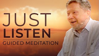 Be Aware of the Silence | A Guided Meditation by Eckhart Tolle