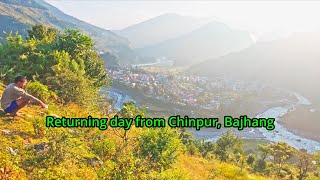 Final part of bajhang vlog, returning from Chainpur, Bajhang