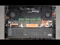 DELL XPS 15 9500 Disassembly RAM SSD Hard Drive Upgrade Battery Replacement Repair Quick Look