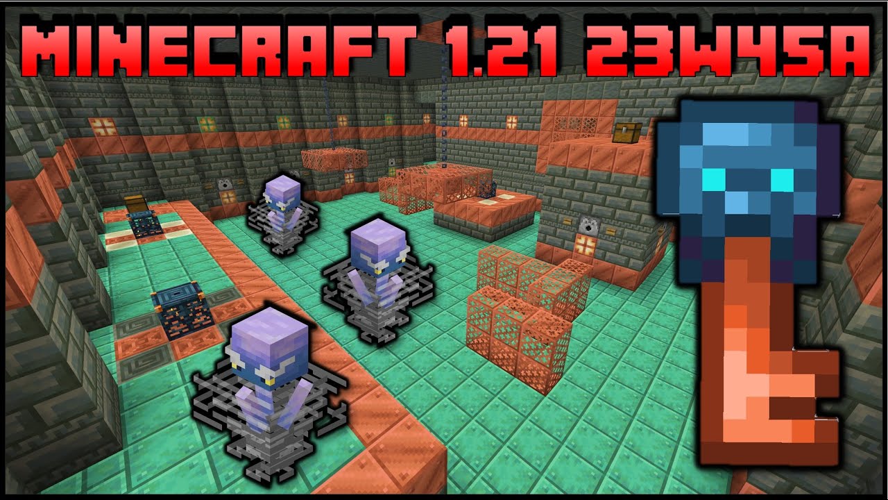 Minecraft 1.21 - Snapshot 23w45a - Trial Chambers, Breeze, Trial Key ...