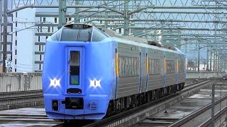 JR北海道 キハ261系 特急「サロベツ4号」旭川駅 到着/ JR Hokkaido Limited Express \