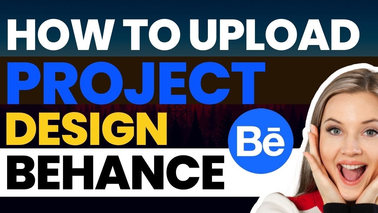 How To Upload Project Design On Behance Youtube