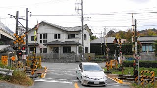 JR 御殿場線【№269】所領踏切・通過・走行映像（駿河小山駅⇔足柄駅）静岡県駿東郡小山町竹之下