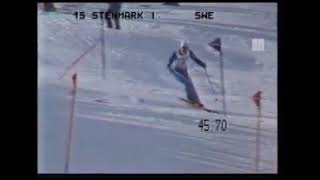 Ingemar Stenmark vince lo slalom speciale di Courmayeur - 14 dicembre 1982