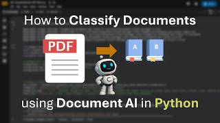 How to Classify Documents in Python using Document AI