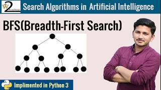 Breadth First Search Algorithm | BFS | implementation in Python 3 with Example