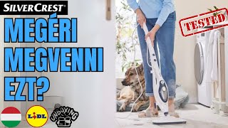 GŐZÖLŐS FELMOSÓ ÉS KÉZI GŐZTISZTÍTÓ SilverCrest SDM 1500 D3 MAGYARORSZÁG MAGYAR LIDL