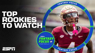 Field Yates' 8 rookies you NEED to know | Fantasy Focus 🏈