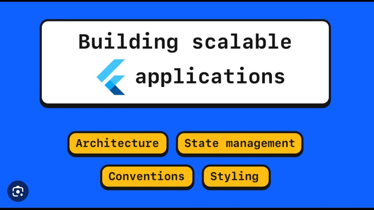 Flutter App Architecture Tutorial - YouTube