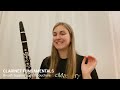 clarinet breath support and embouchure