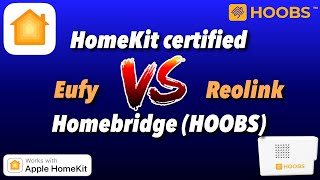HomeKit vs Homebridge - HomeKit camera’s comparison - Eufy vs Reolink