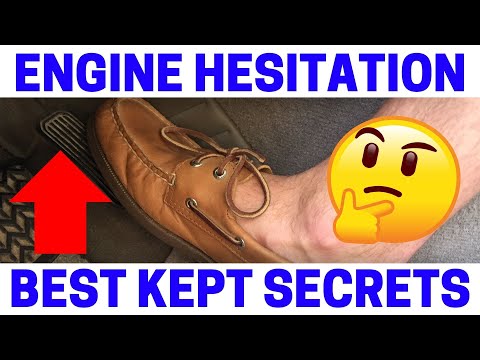 Why does my car hesitate when I press the gas?