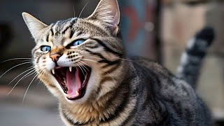 Angry Cats Meowing Loudly | Cat Voice Sound Effect | Cats Growling Sounds