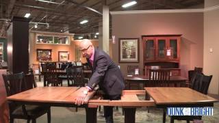 How to Store Self-Storing Table Leaves in a Palettes by Winesburg Dining Table