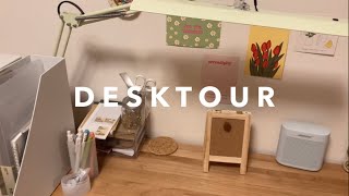 \\Desk Tour/  muji ,cute, Korean