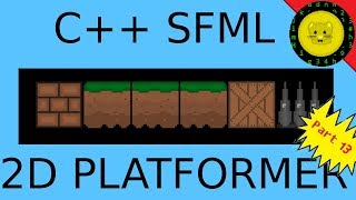 C++ 2D Platformer Game Tutorial Part 13 Spritesheets SFML