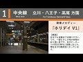 【jr】国立駅 発車メロディー